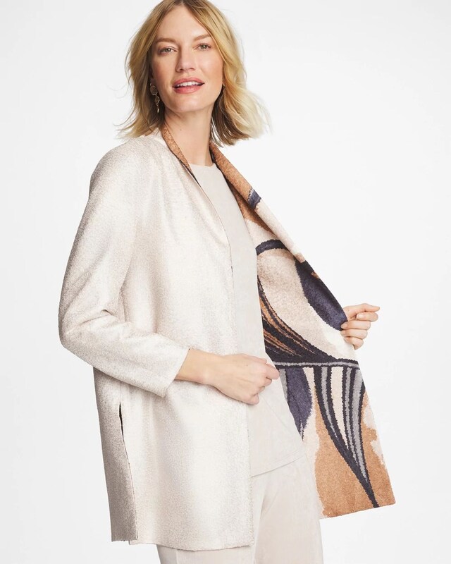 Travelers Waverly Reversible Crushed Jacket - image 4